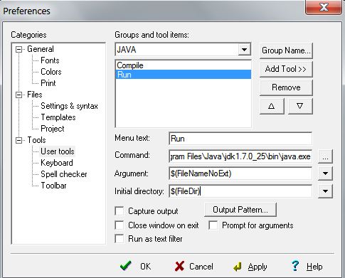 How To Install ?: How to configure Editplus to create, compile, run ...