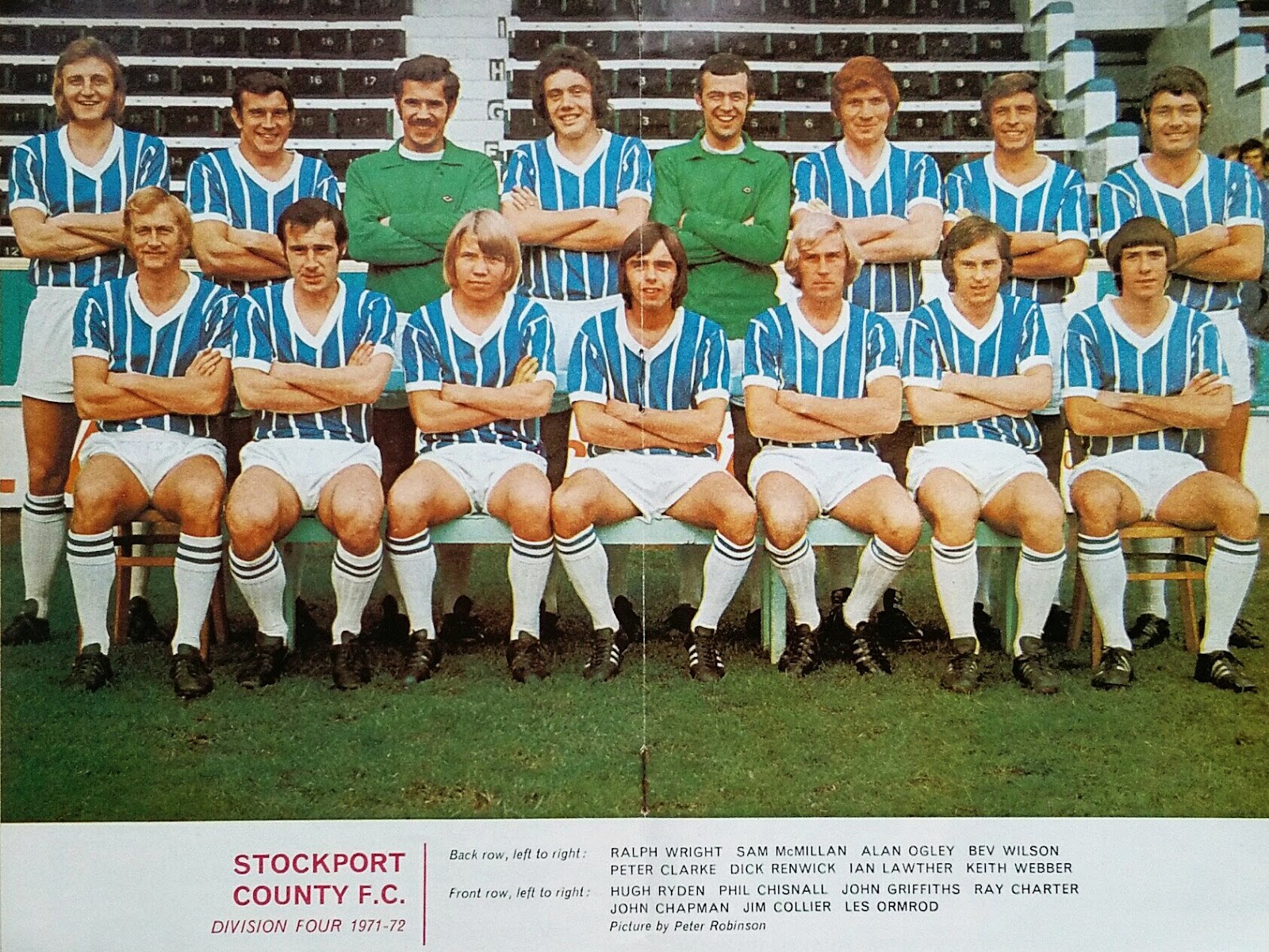 English Football Retro TV Stockport County 1971/72.