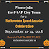 I'm back! & FAAP Halloween Spooktacular Celebration