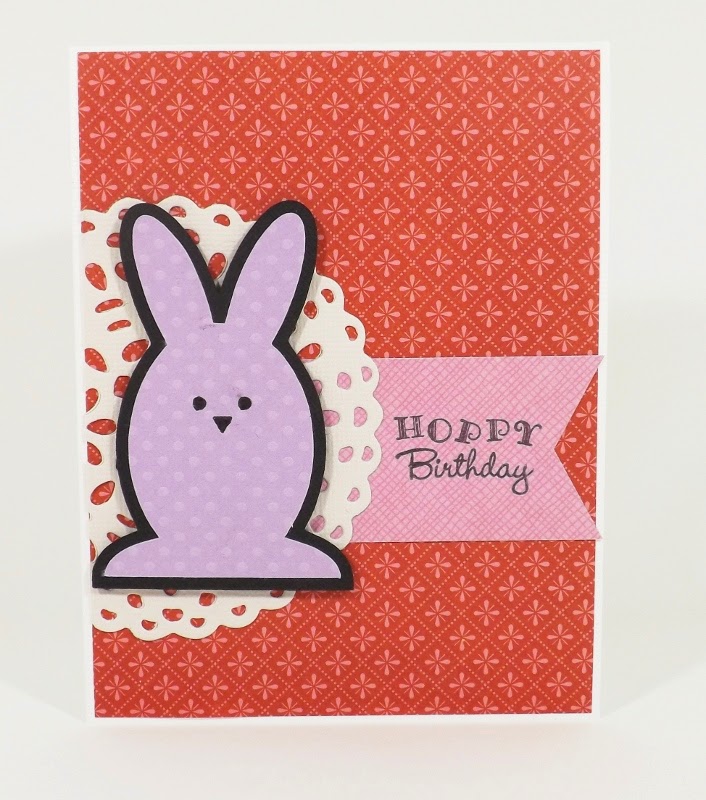 Fairy Cardmaker Bunny Birthday Card