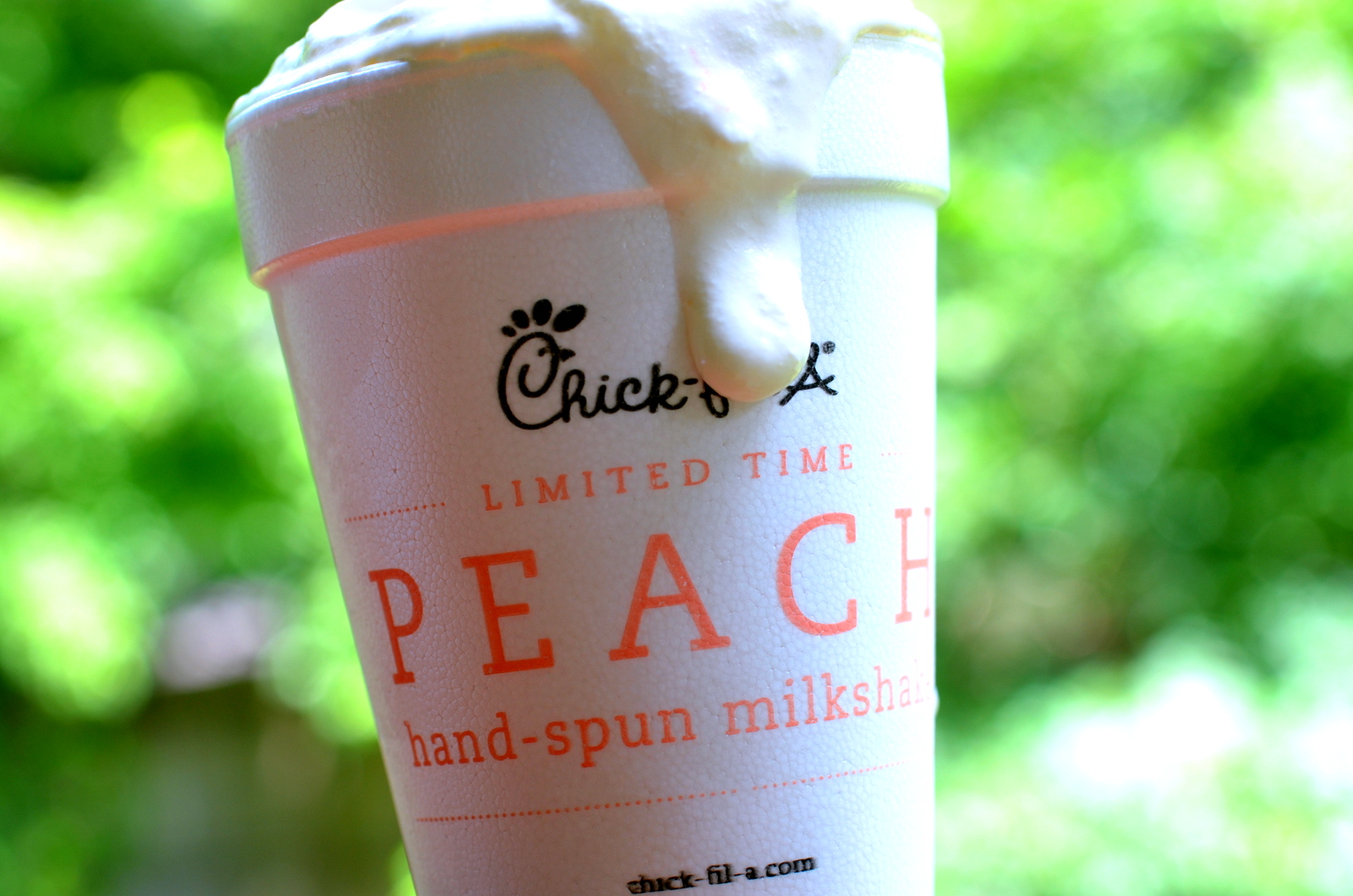 food and ice cream recipes REVIEW ChickfilA Limited Edition Peach