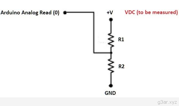 Battery monitor and Relay Control with Arduino 1
