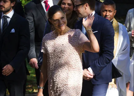 Swedish Royal Family  attended a memorial service for Princess Lilian at the English Church in Stockholm