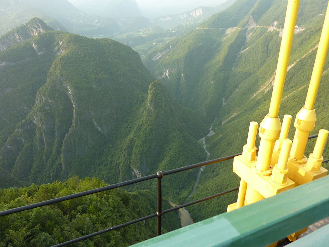El puente del río Sidu, el puente más alto del mundo RUTA 33
