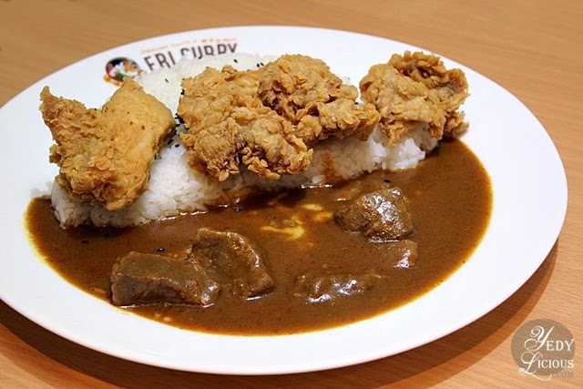 Eri Curry Megamall Beef Curry with Chicken Karaage