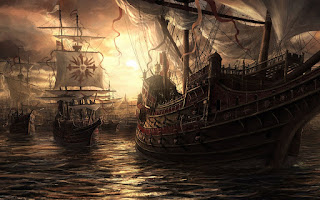 Le Mystère des Pirates : Trésors, Barbe Noire, La Buse Pirate-ship-hd-wallpaper