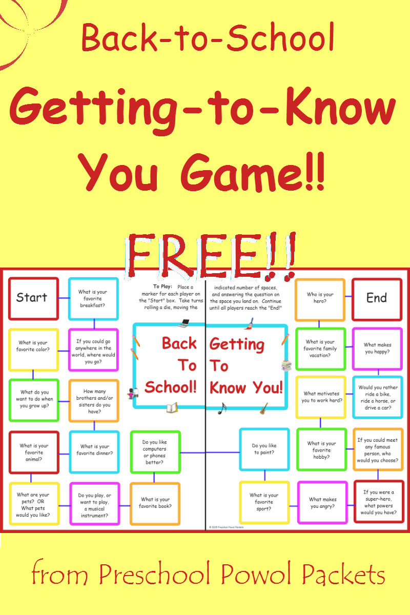 Getting to know games