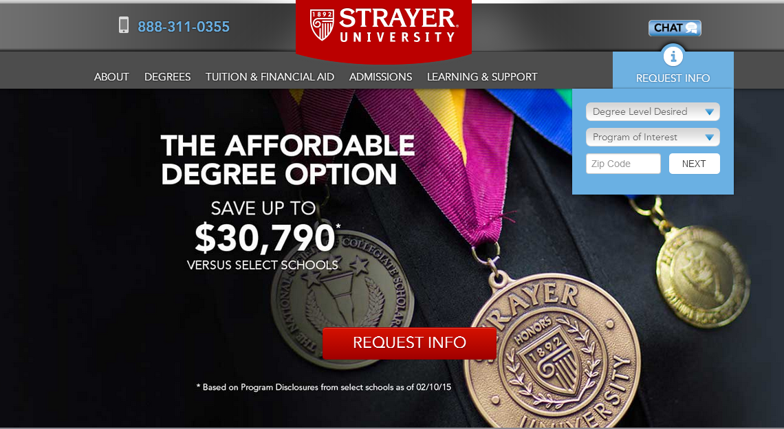 The Strayer University Online Education World