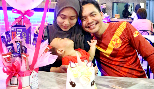 Celebrate Birthday Bawa Baby Aali Sampai ke Sabah 1