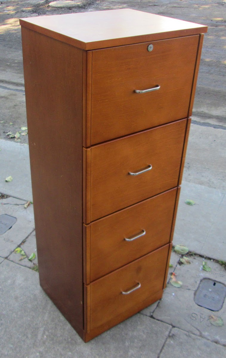 UHURU FURNITURE & COLLECTIBLES SOLD Wood Laminate 4Drawer File