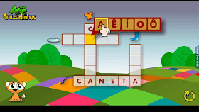 Blog Informática - SAPIENS * * * * * * * * * Professora Savana * : Jogo  Forma Palavras - Escola Games