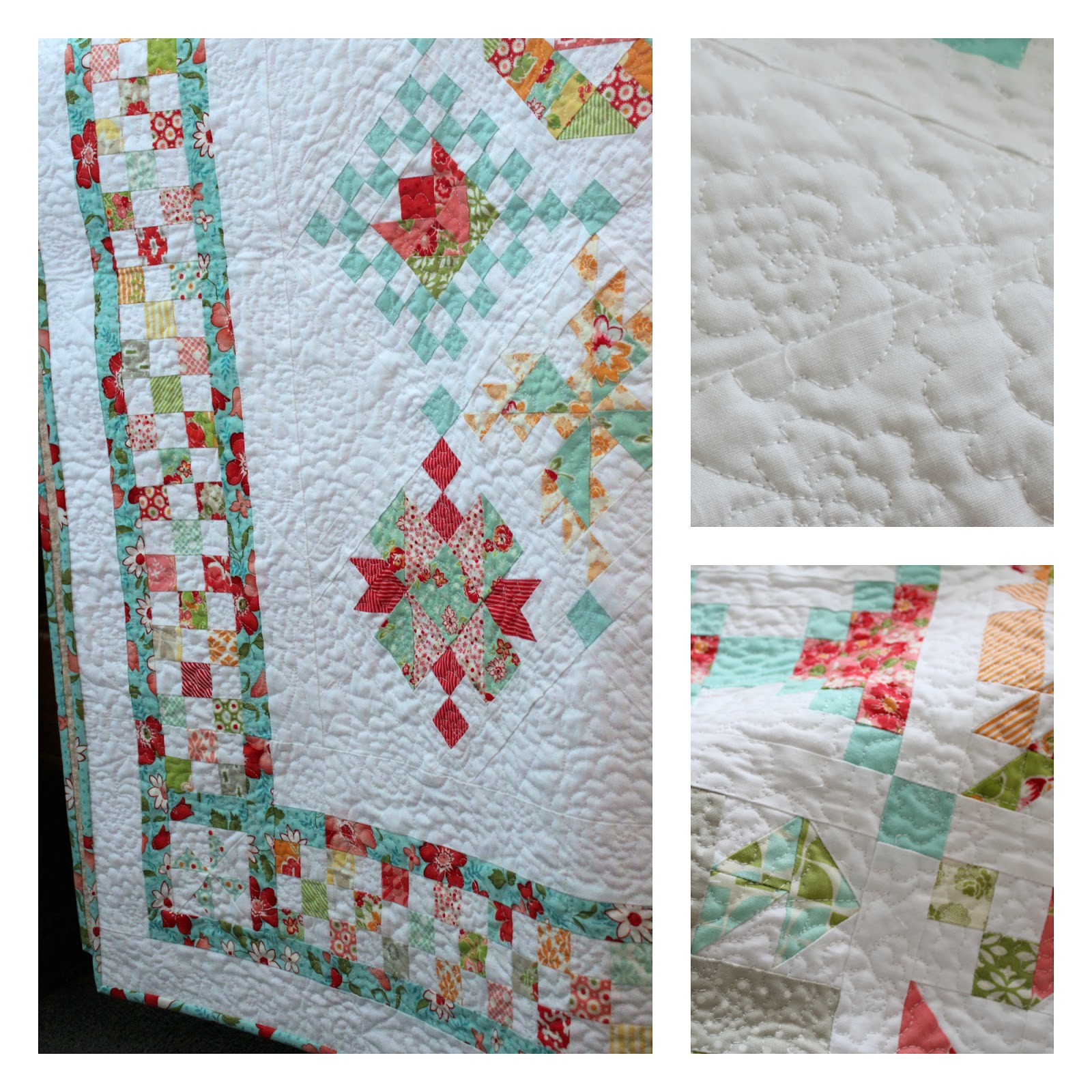 Chatelaine Free BOW Sampler Quilt Photo Gallery Threadbare Creations