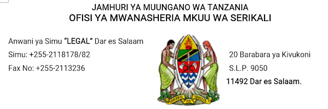 Image result for ofisi ya mwanasheria mkuu