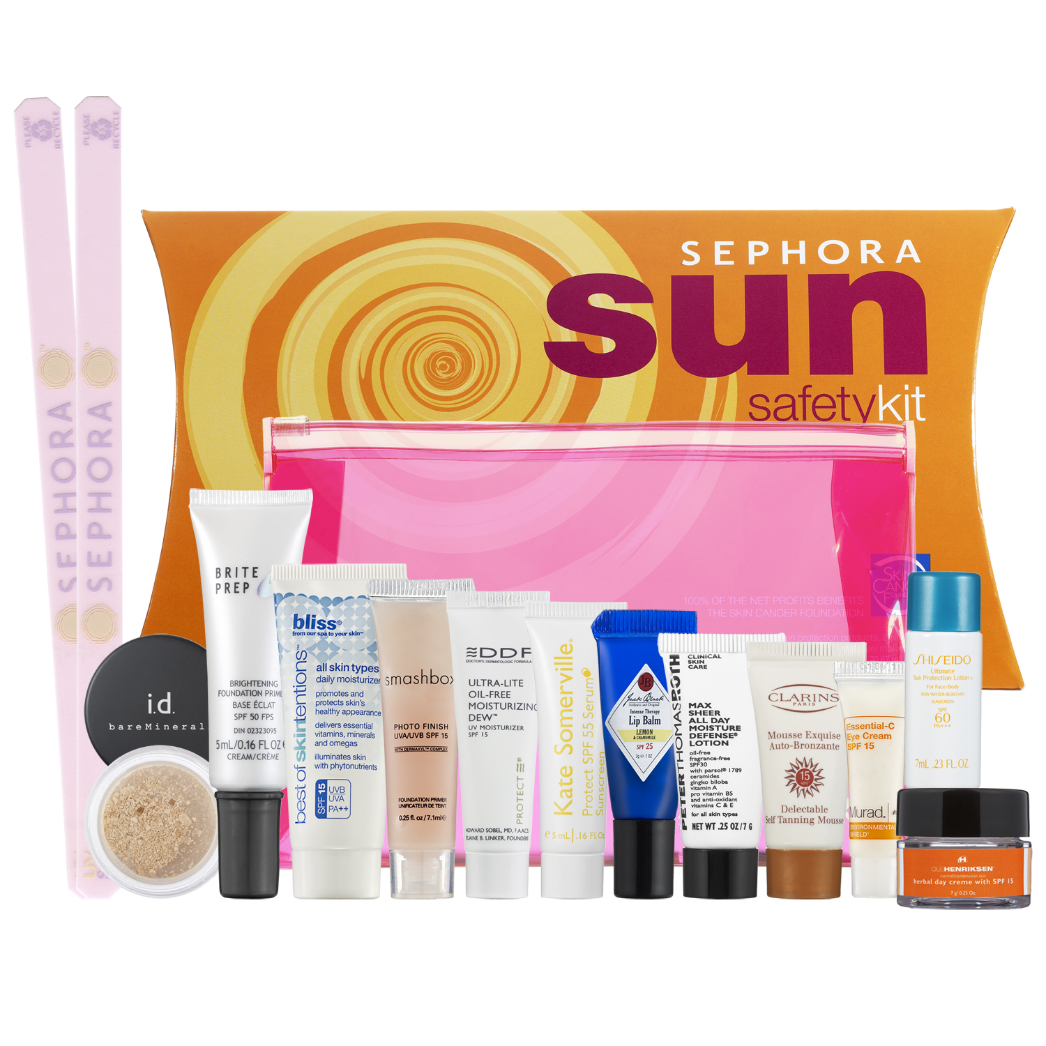 Marisa Jensen Sephora Sun Safety Kit 2013