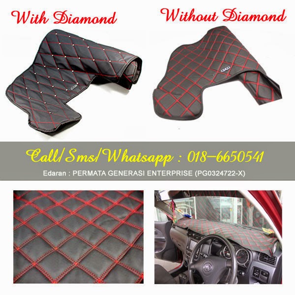 ORIGINAL DAD Diamond V.I.P Dashboard Cover Aksesori Kereta Murah