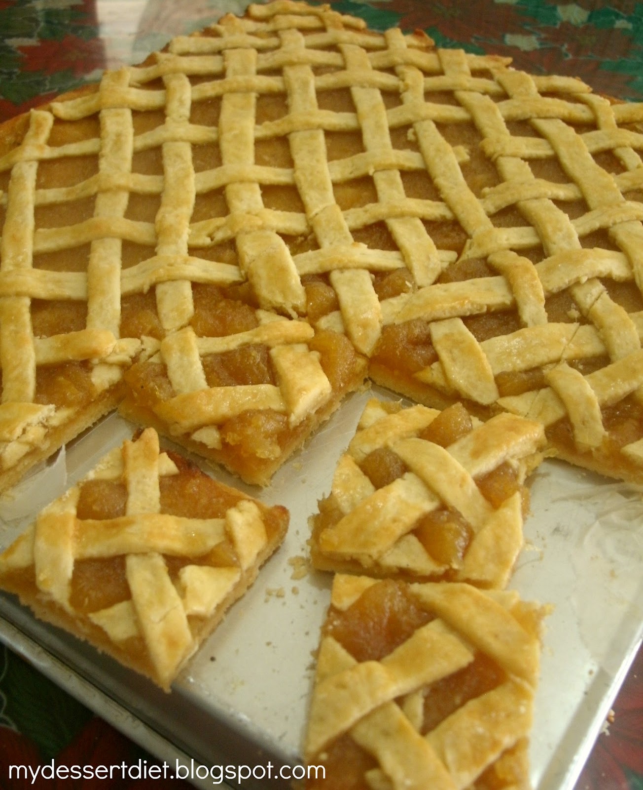 My Dessert Diet Pineapple bars