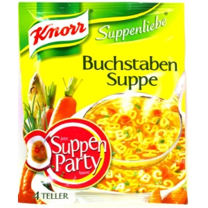 Knorr Star and ABC Noodle Suppenlieb soup mixes