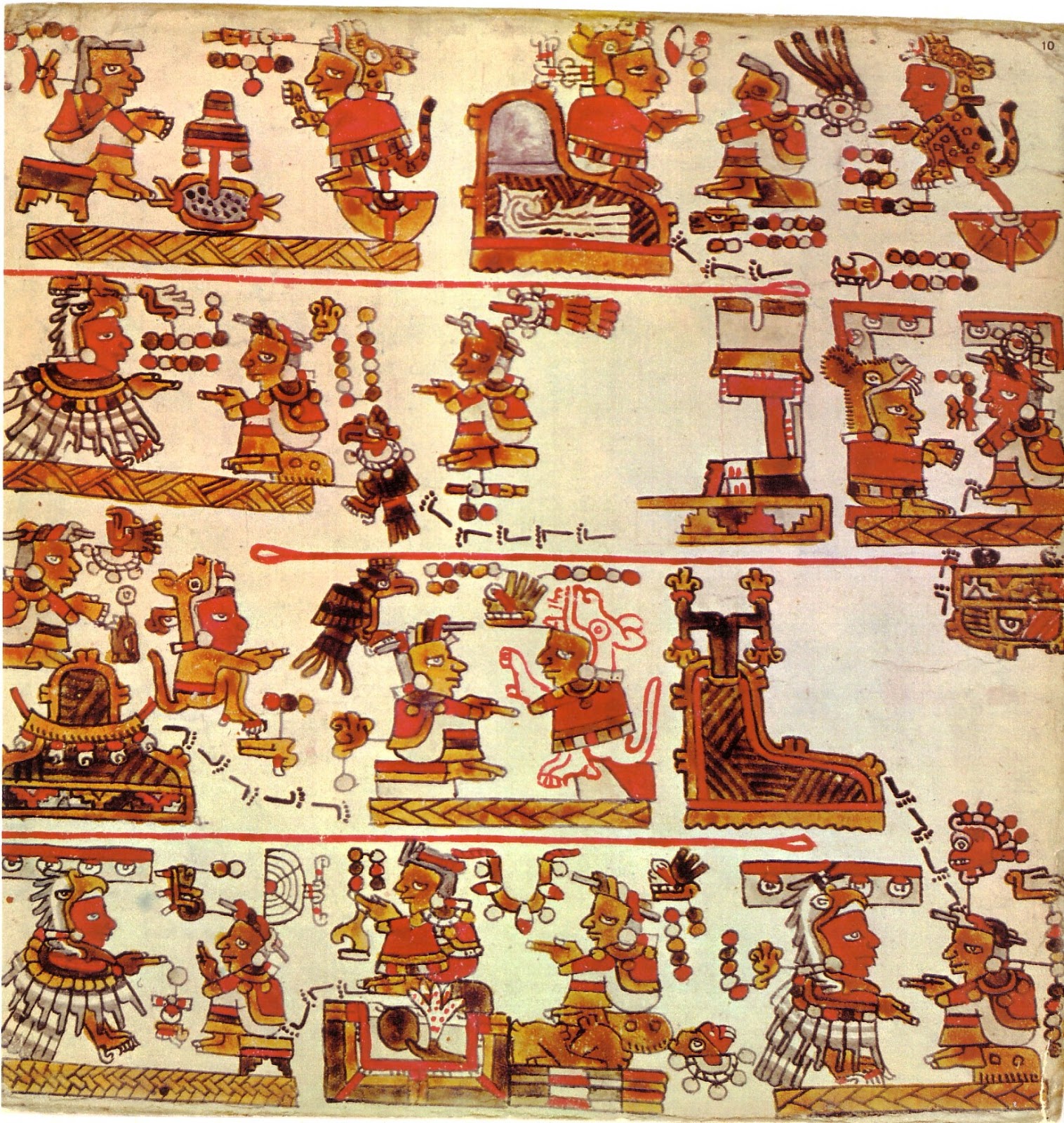 Seminario de Cultura Mixteca Imágenes códice selden y próxima reunión