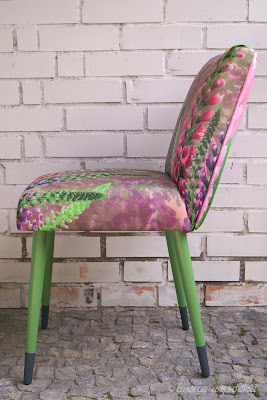 krzesło stylizowane / lata 60-te /, autor: Iwona Wysocka