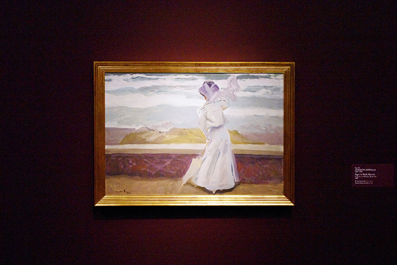 Figura en blanco by Joaquín Sorolla. resa till tyskland semester bilsemester münchen munchen hypo kunsthalle joaquin sorolla konst museum konsthall art utställning impressionism spansk