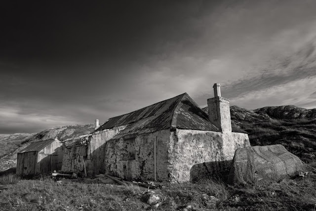 Abandoned croft at Finsbay, Isle of Harris Abandoned croft, Isle of harris