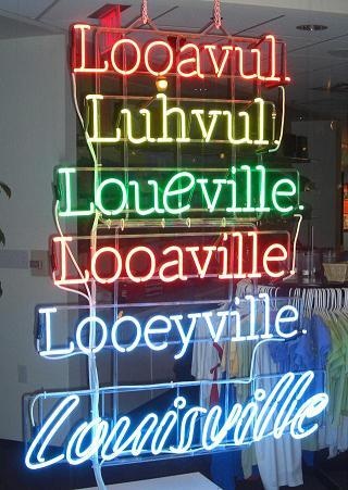 Traveler looking for a city of Louisville type sign : Louisville