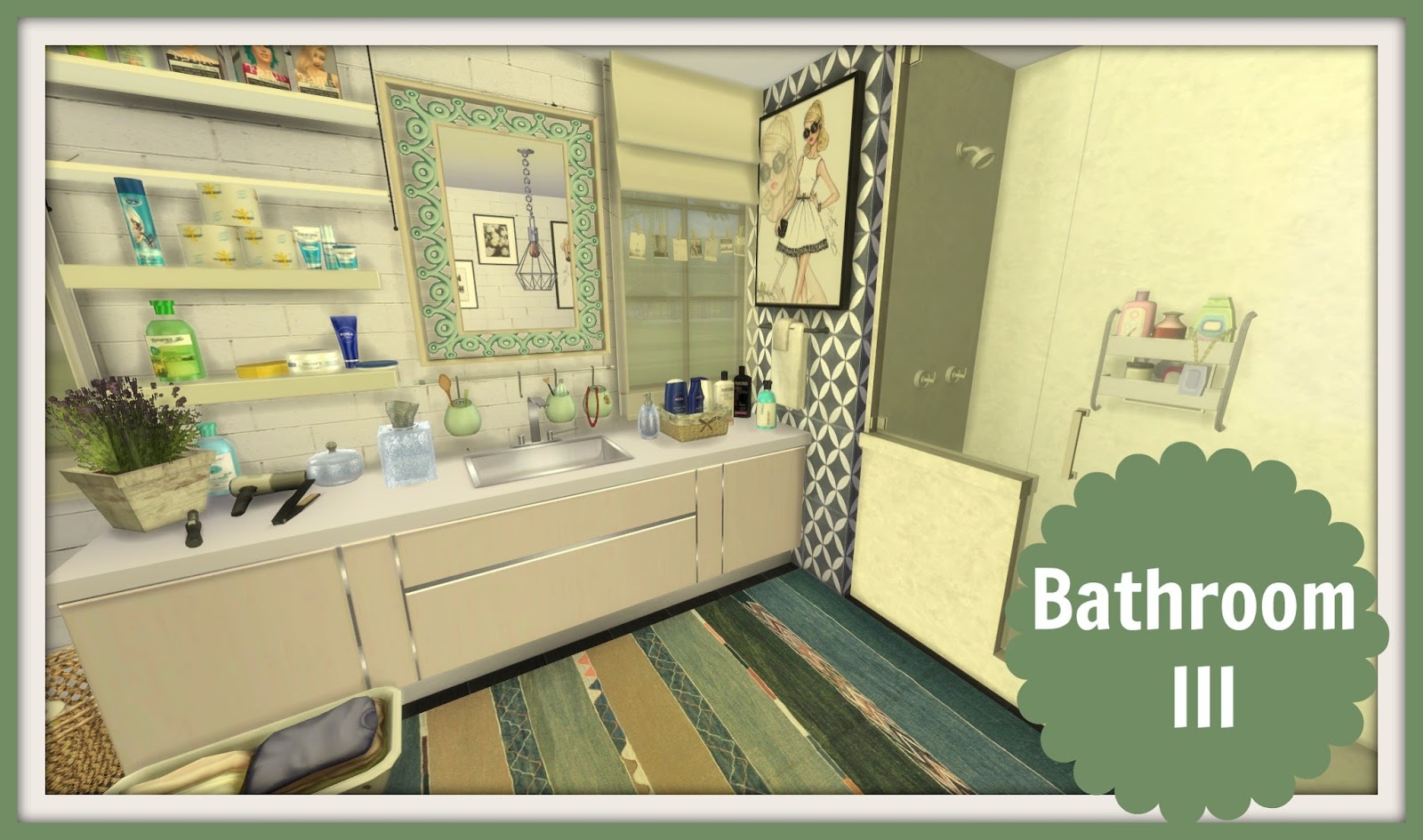 Sims 4 Bathroom Stuff Pack CC