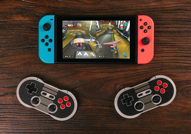 Nintendo Switch recebe suporte aos controles retrô da 8Bitdo