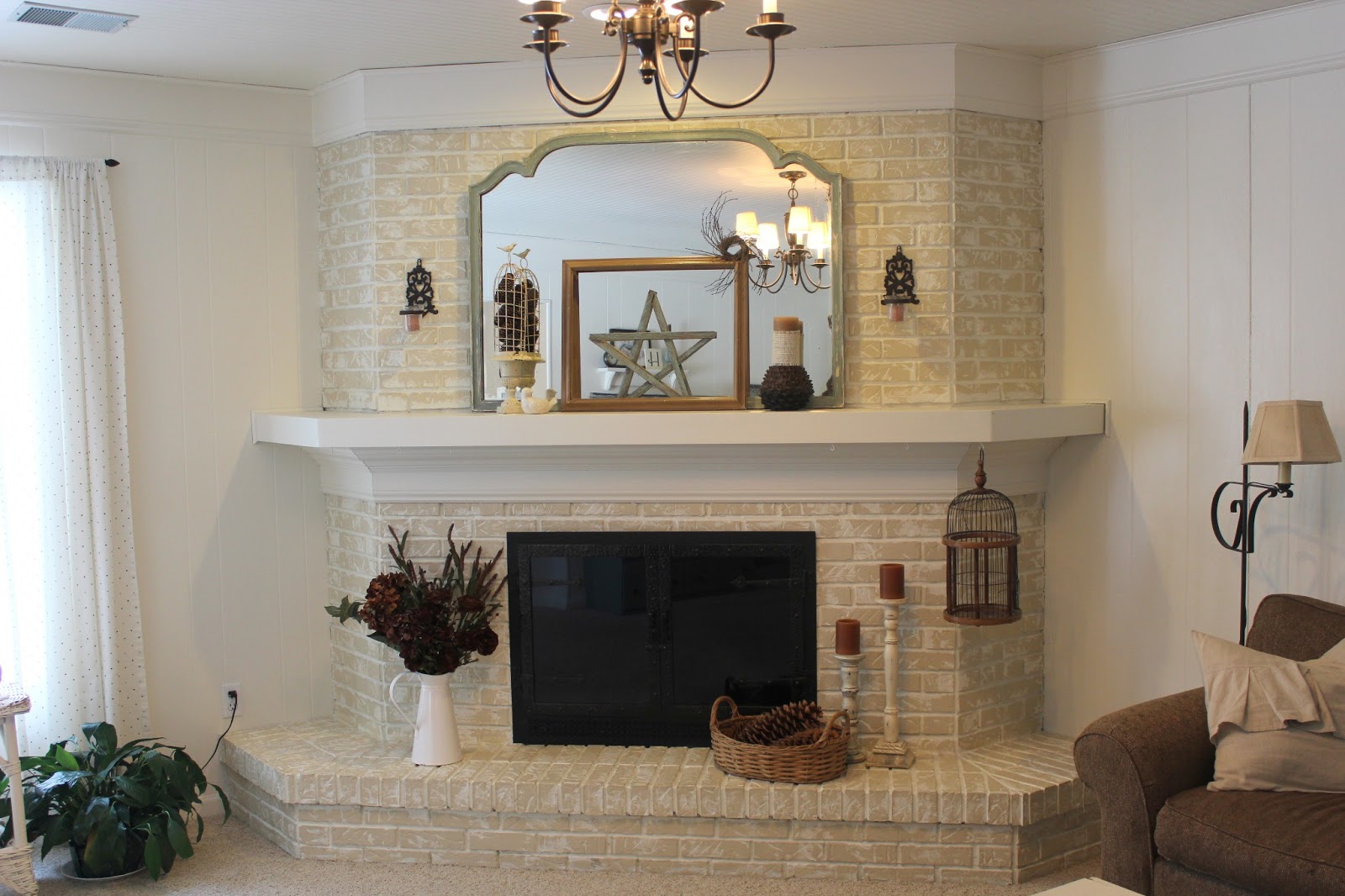 cottage instincts: ::About That Fireplace::