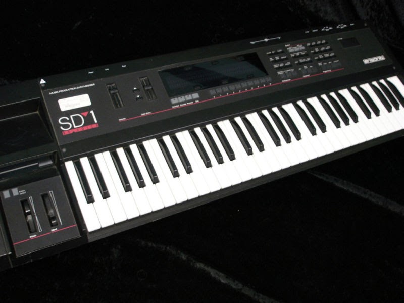MATRIXSYNTH-B: Ensoniq SD1 SD-1 Synthesizer Workstation