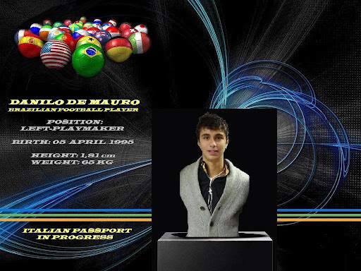 DANILO DE MAURO - Brazilian Football Player - Position: Left-Playmaker