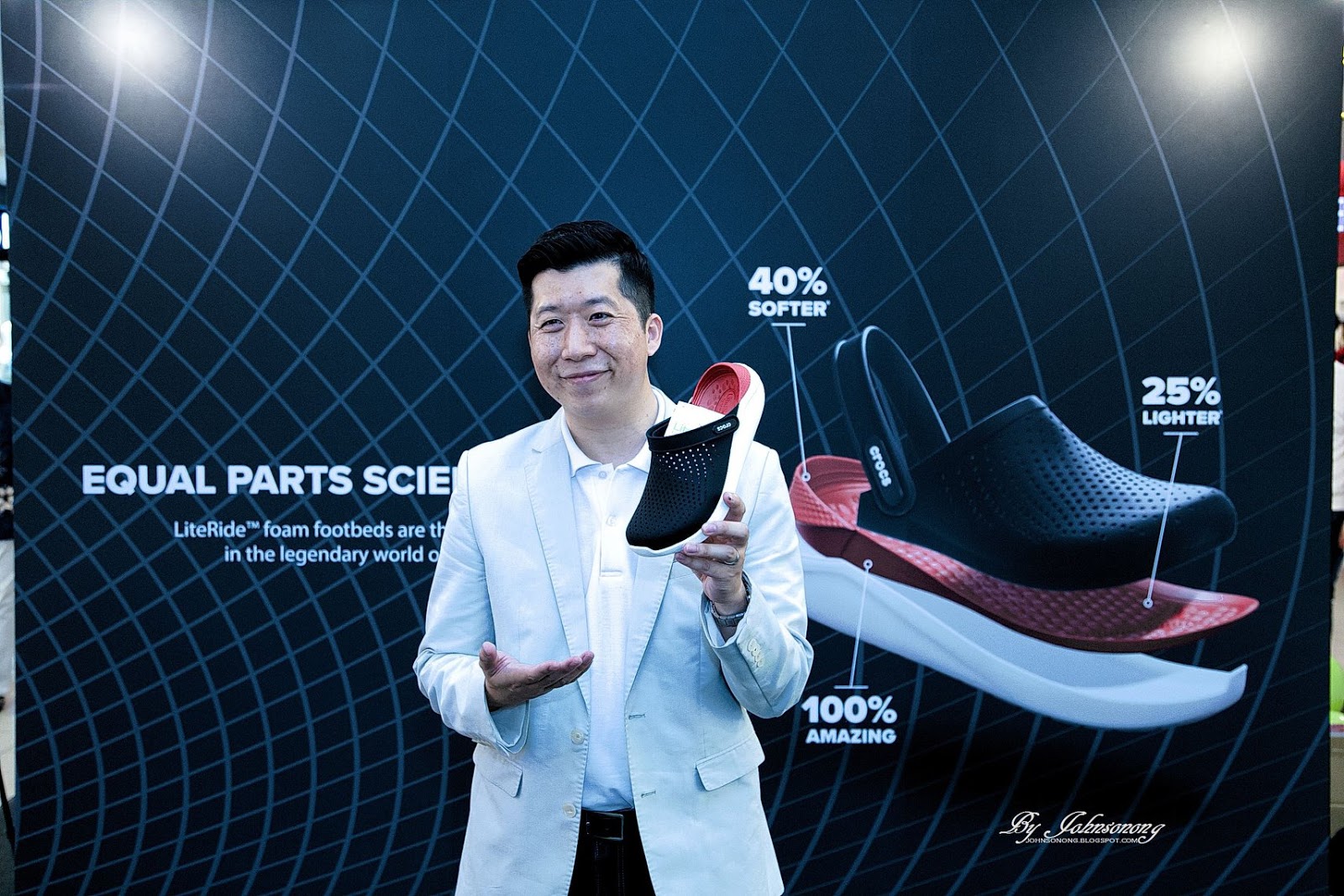 crocs literide outfit