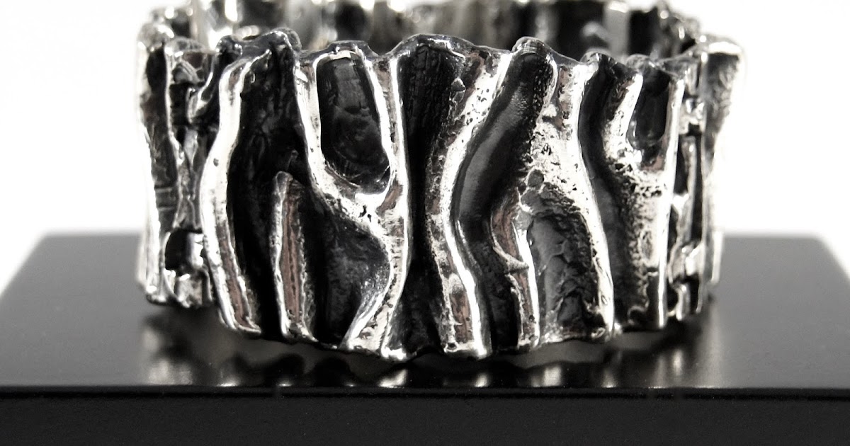 Guy Vidal Brutalist Jewelry Designer 1960/70's