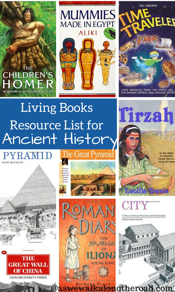 Living books list for ancient history Living books list for ancient history