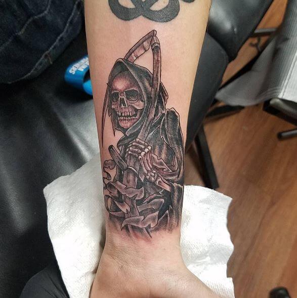 50 Cool Grim Reaper Tattoo Designs & Ideas (2018) - TattoosBoyGirl