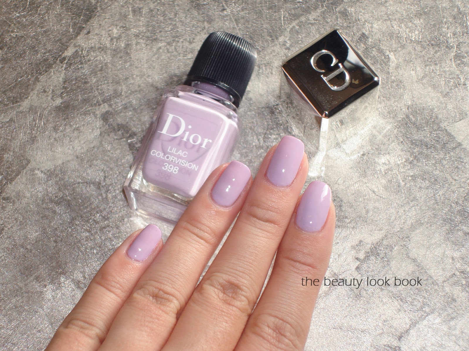 dior lilac nail polish