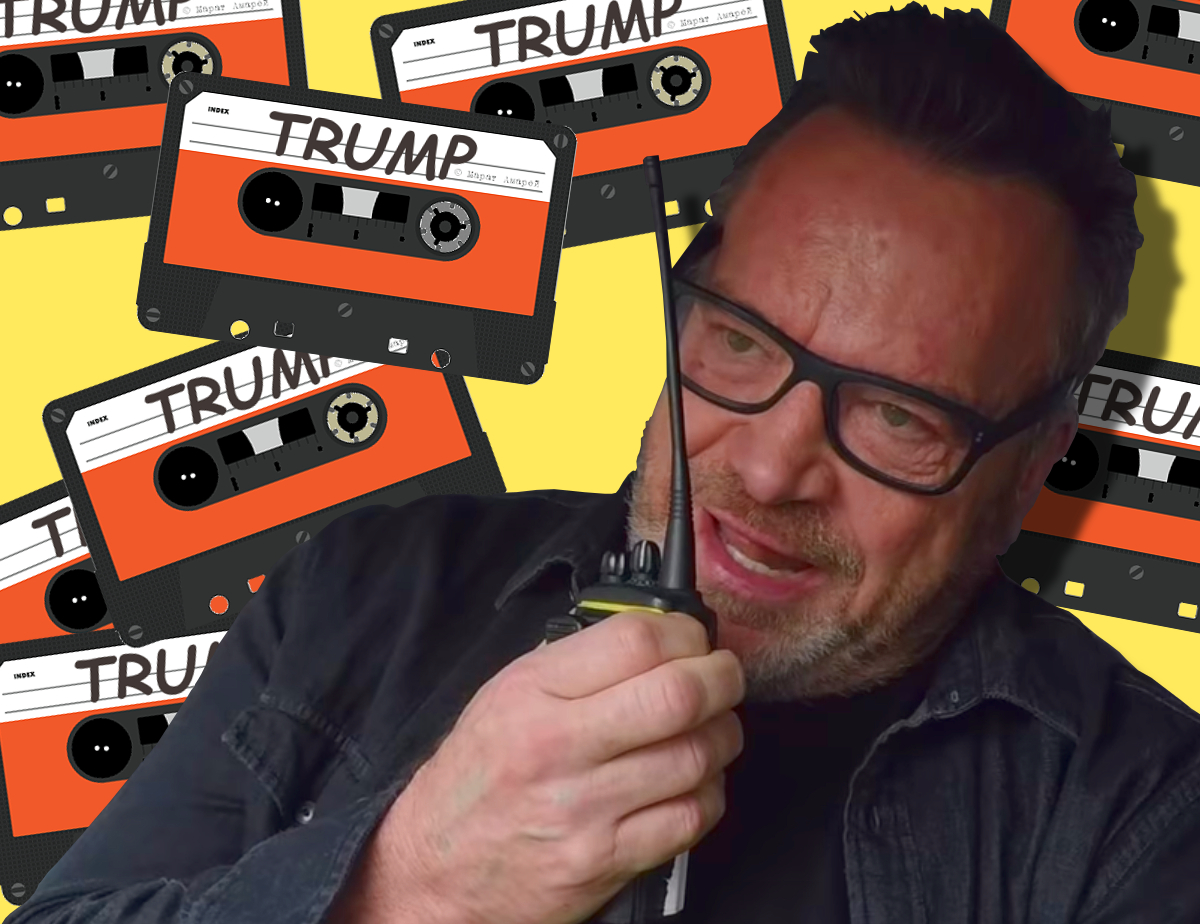 The Hunt for the Trump Tapes with Tom Arnold, Trump bully meme