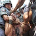 BRASIL / Manifestação em SP gera tensão antes de Brasil x Croácia