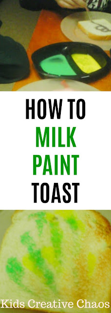 Toddler Valentine Craft: How to Make Milk Paint