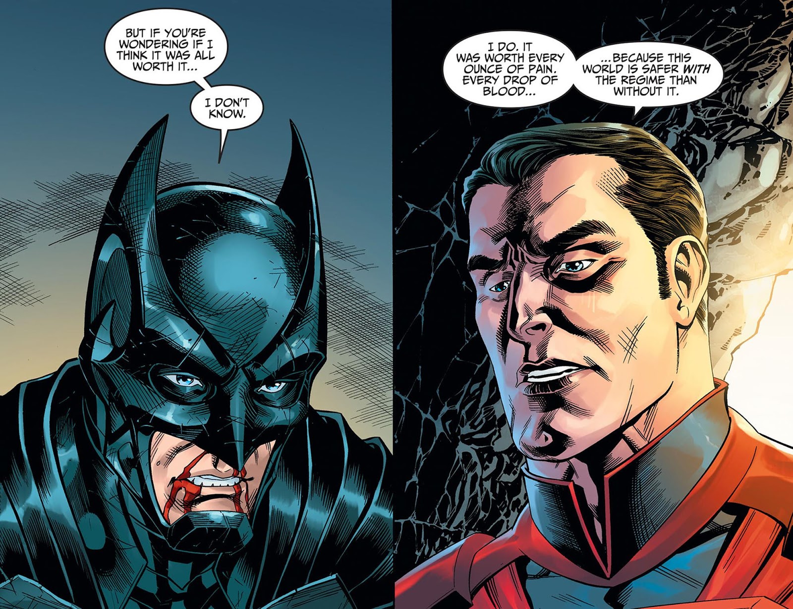 Weird Science DC Comics: Injustice: Gods Among Us: Year Five Chapter #40  Review