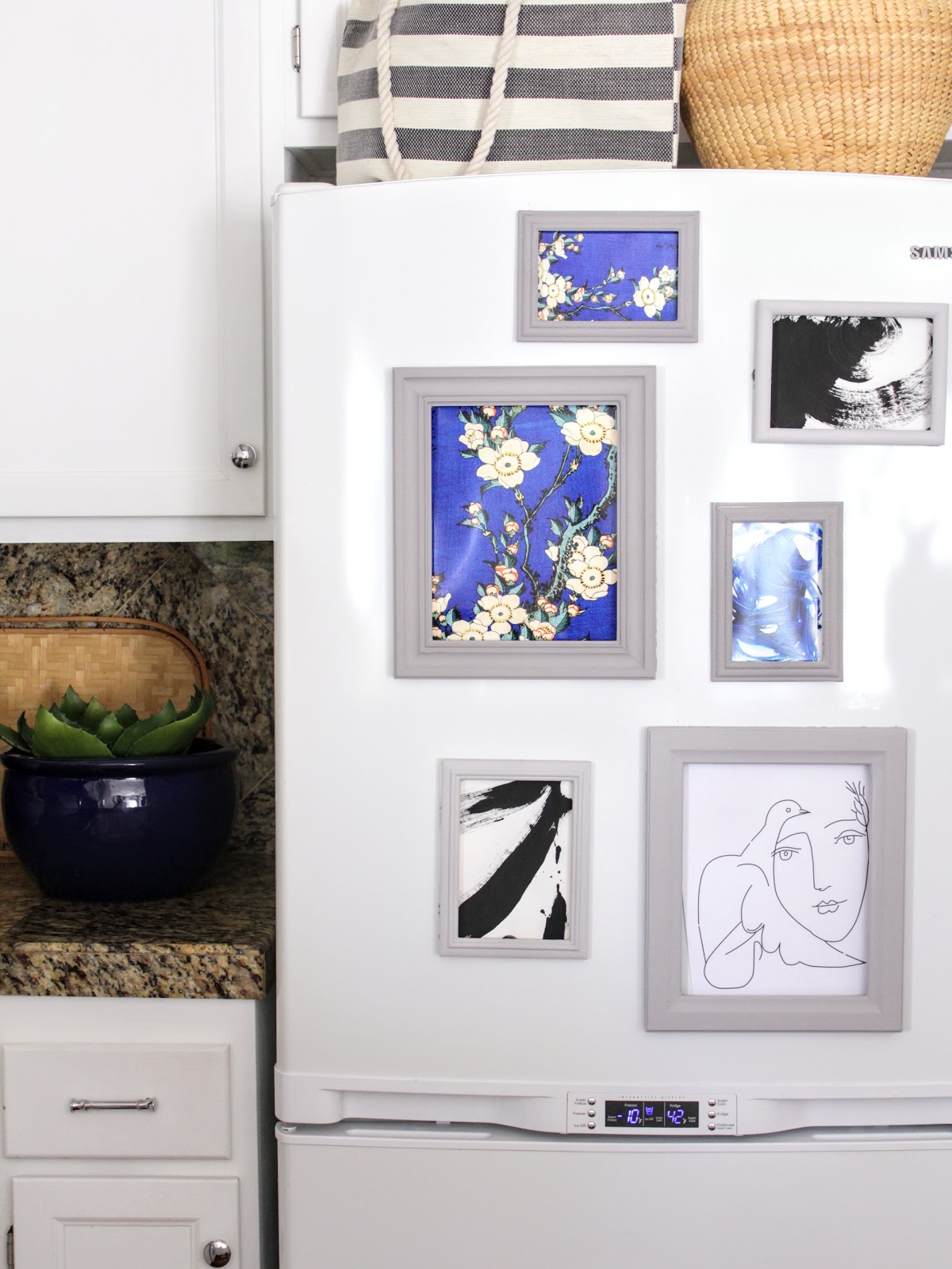 Oscar Bravo Home DIY Fridge Frames