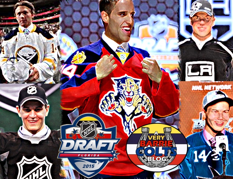 The Barrie Colts history at the NHL Draft. OHL