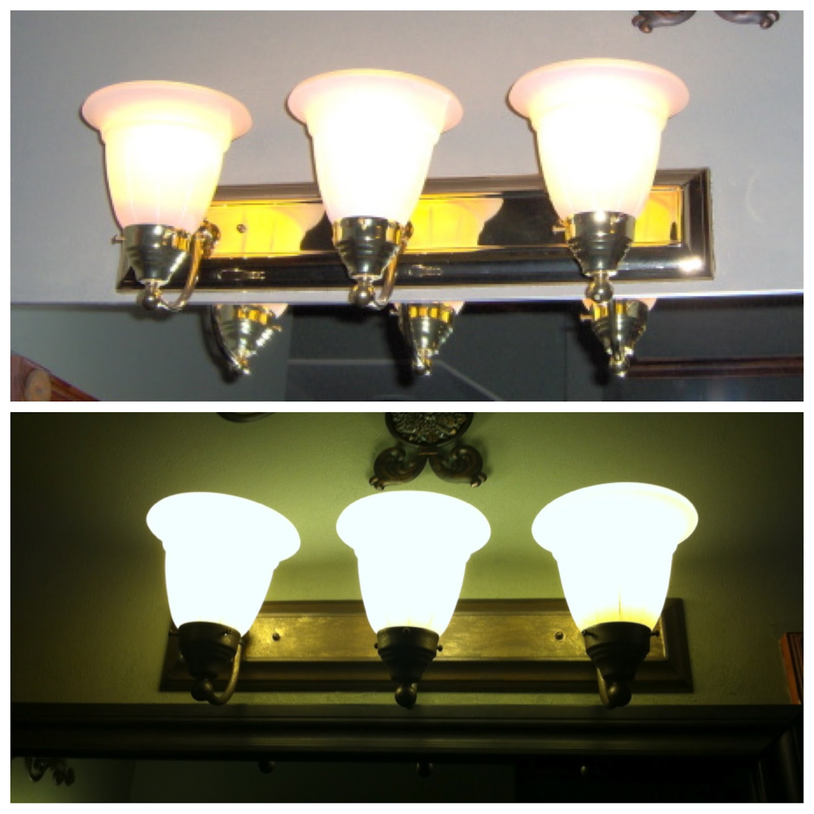 Dixie of all Trades Another refinished polished brass light fixture