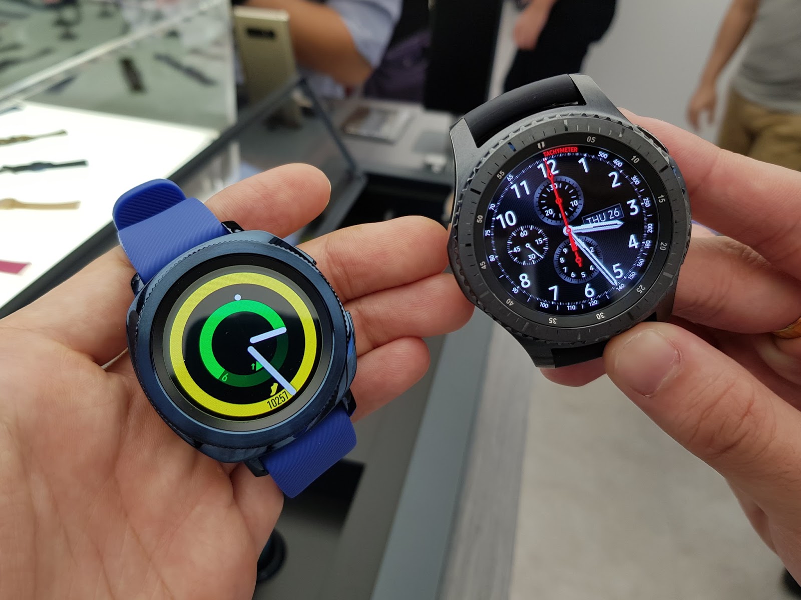Samsung Galaxy Watch Vs S3 Frontier