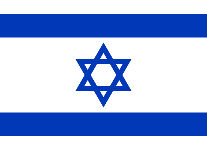 Bendera identitas negara Israel
