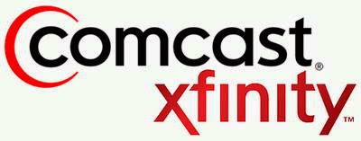 Comcast logo - Their idea of movies just in seems lacking