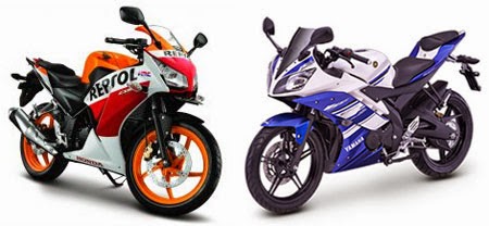 penjualan CBR150R vs R15
