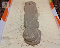 Trenza Vegana con Crema de Plátano. Trenza Vegana con Crema de Plátano.