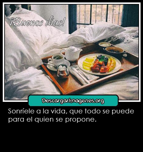 Imágenes carteles buenos días compartir.