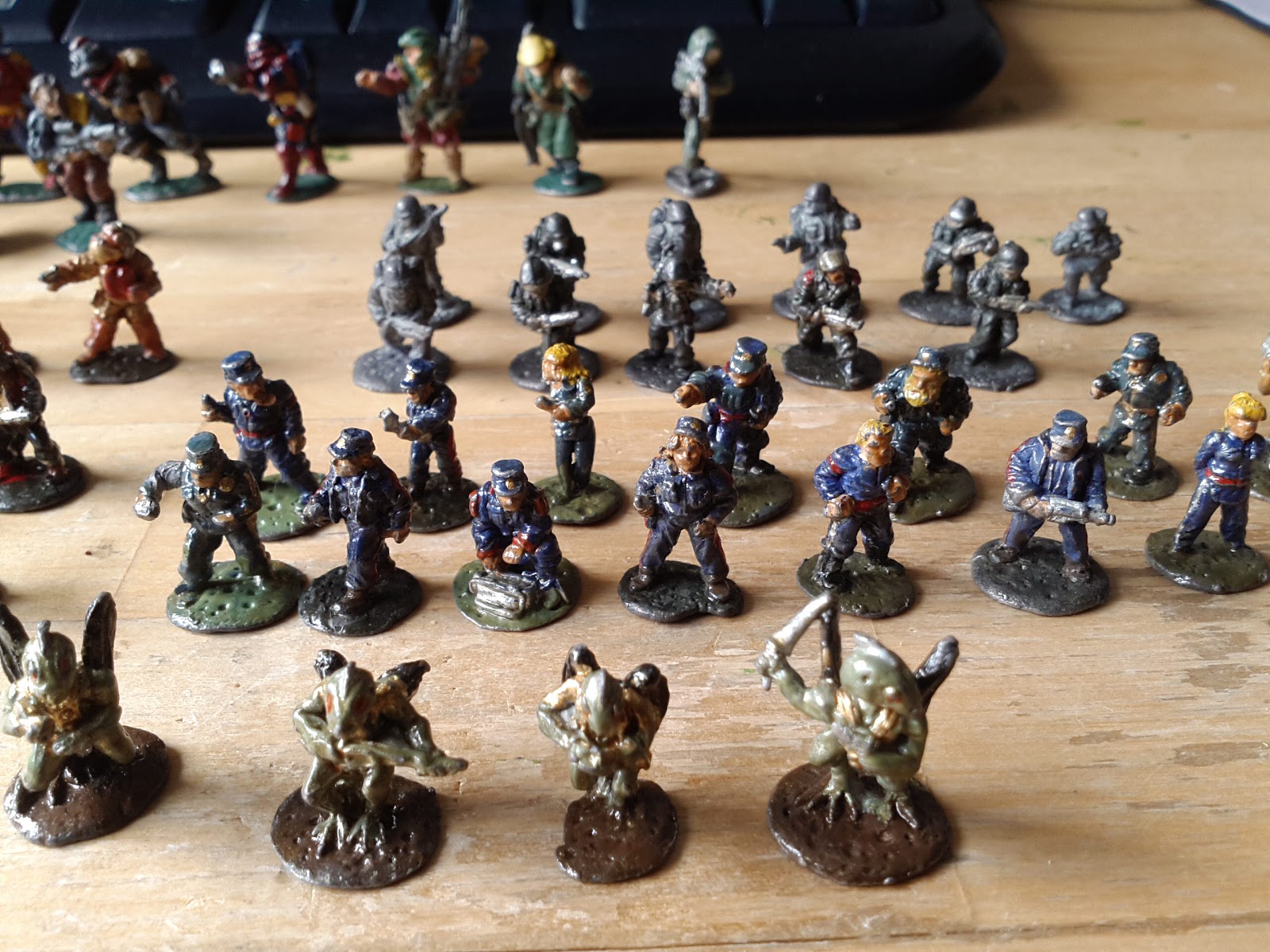 Brian's Wargaming Blog Old Figures 15mm Traveller Miniatures (Citadel)